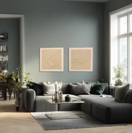 Eightmood Wind väggkonst 90×90 cm Eightmood