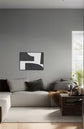 Belmore Konstverk 80×60 cm – Svartvit Väggtavla Eightmood