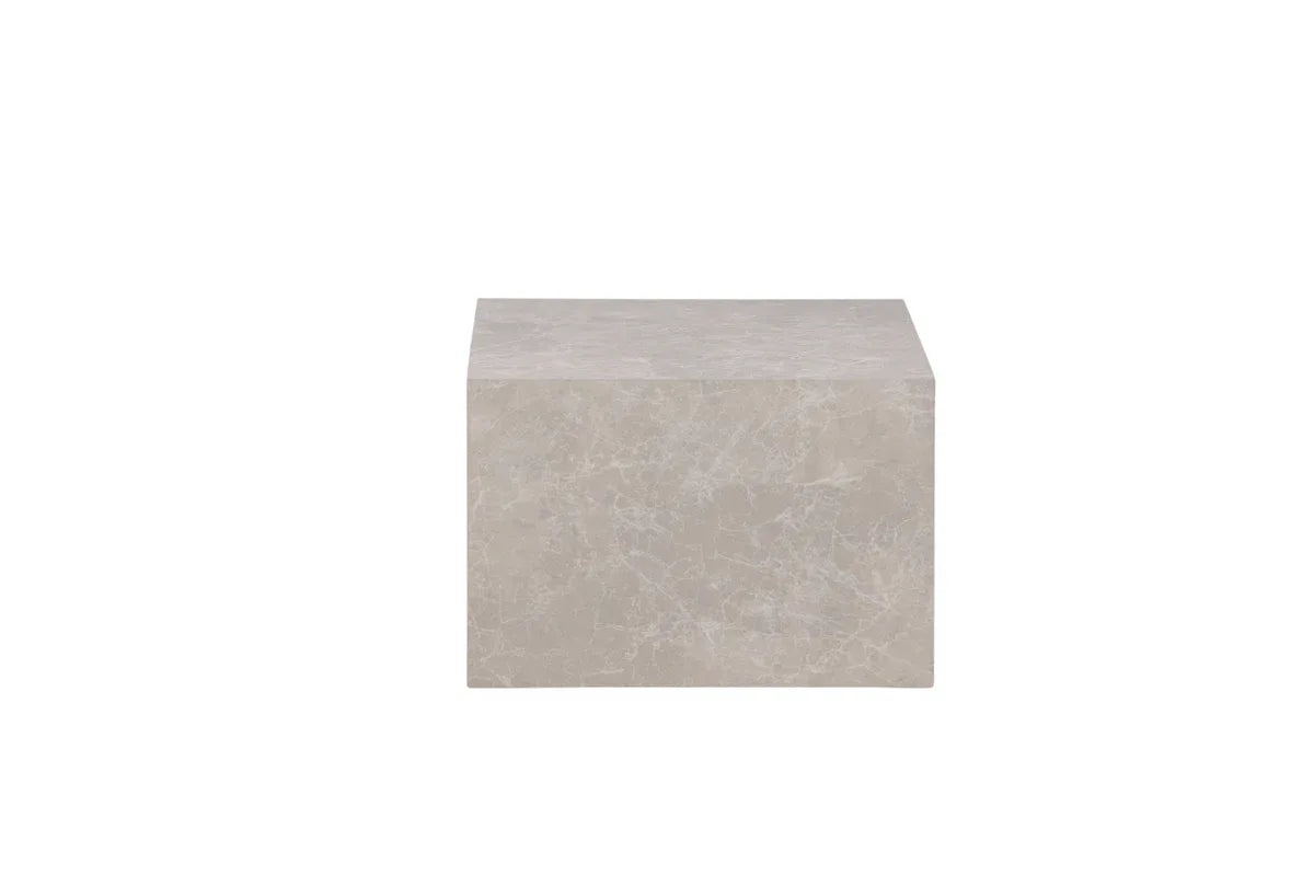 Venture Design York Soffbord 80x60 cm Beige VENTURE DESIGN