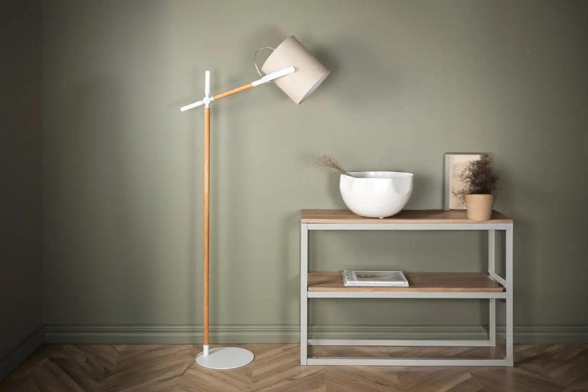 Dennis Golvlampor Beige VENTURE DESIGN