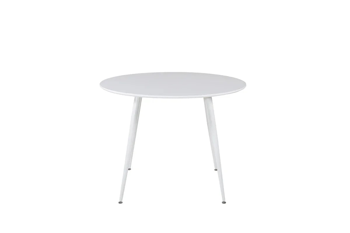 Venture Design Plaza Matbord Ø100 – Rund MDF i Vit VENTURE DESIGN