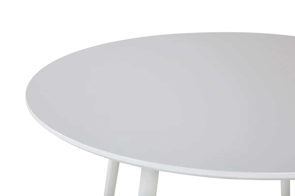 Venture Design Plaza Matbord Ø100 – Rund MDF i Vit VENTURE DESIGN