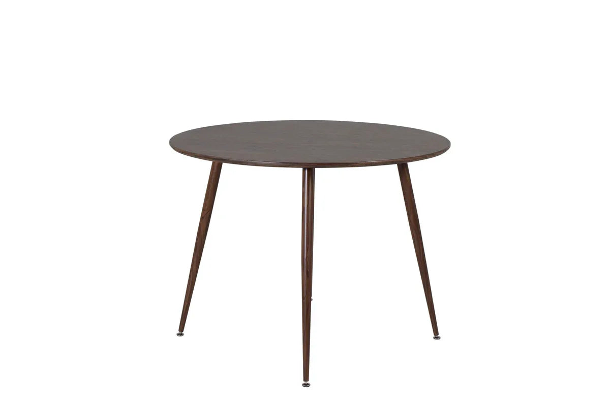 Venture Design Plaza Matbord Ø100 – Rund MDF Valnöt VENTURE DESIGN