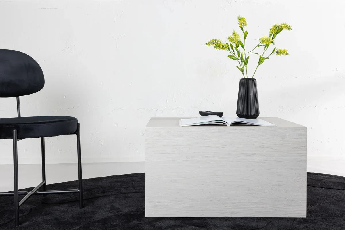 Venture Design York Soffbord 80x60 cm Vit VENTURE DESIGN