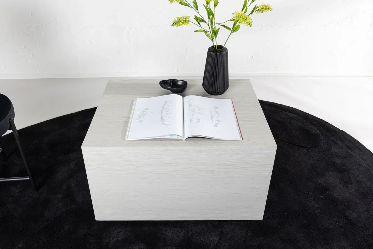 Venture Design York Soffbord 80x60 cm Vit VENTURE DESIGN