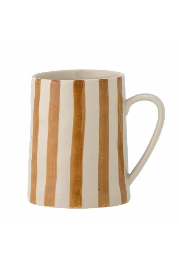 Begonia Handgjord Mugg Brun Bloomingville