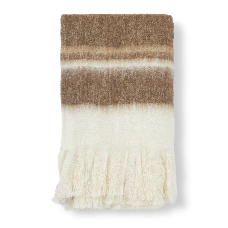 Boel & Jan Minou Pläd Brun/Beige Boel & Jan