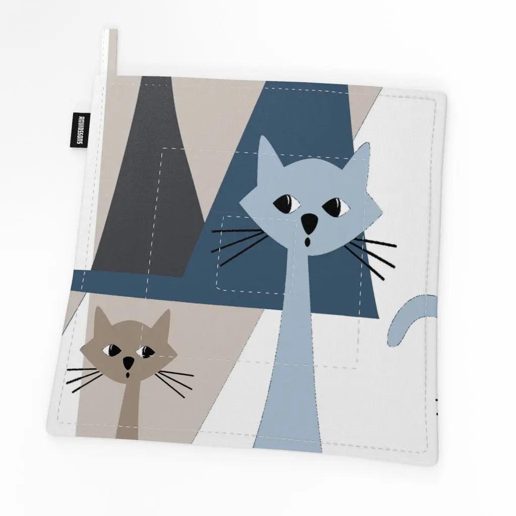 Kitty blå grytlapp Arvidssons