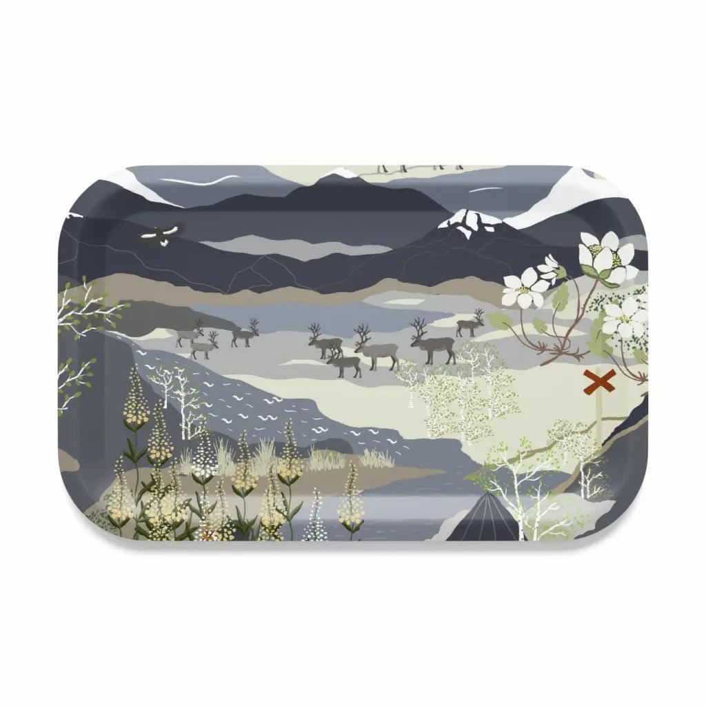 Fjällvandring blå bricka Arvidssons
