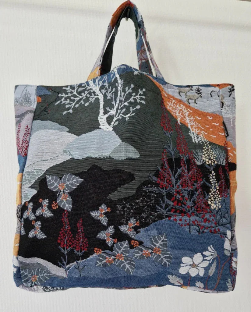 Fjällvandring Jacquard Orange Kasse Arvidssons
