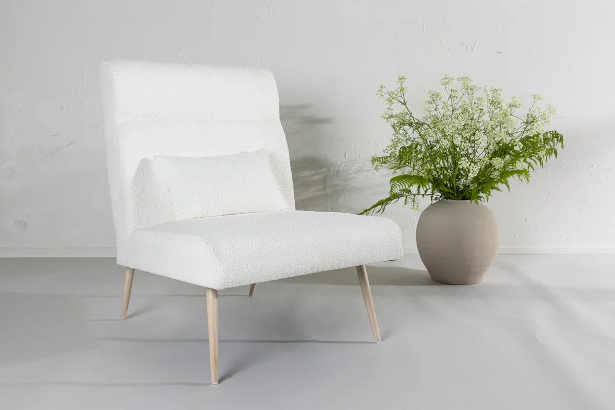 Bloom Fåtöljer Vit - HemHyddan