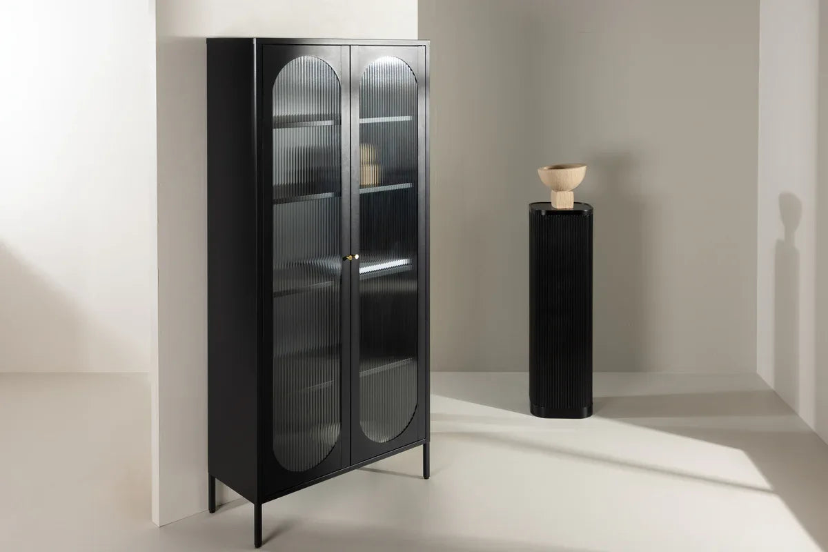 Lima Skåp 35 x 180 x 80 Svart - HemHyddan