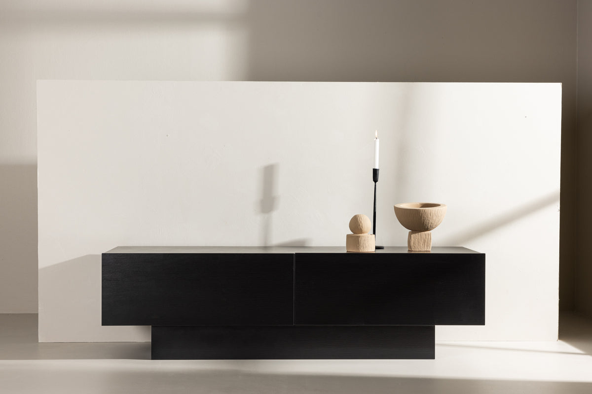 Venture Design Cuenca TV-bänk 47xm160 cm Svart