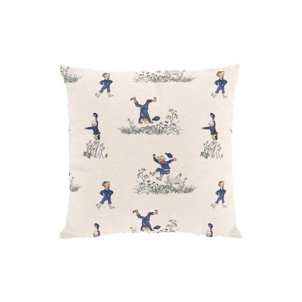 Emils Glädjeskutt beige kuddfodral Arvidssons