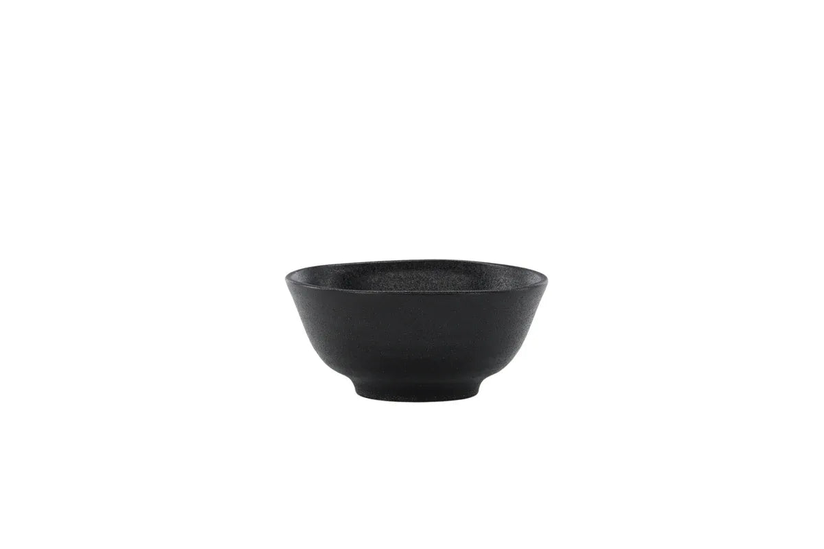Venture Design Wabi Sabi Skål 2‑pack – Matt Svart Ø12 cm | Elegant Porslinsskål VENTURE DESIGN
