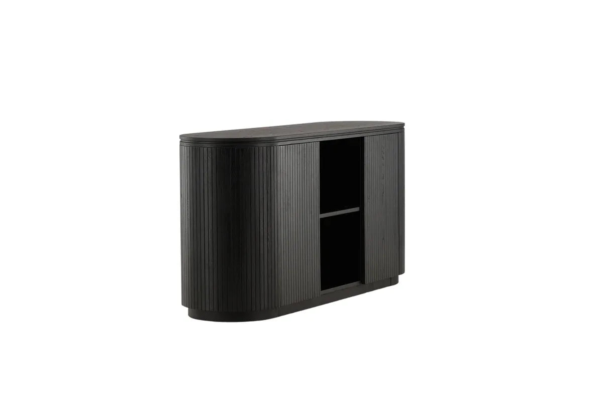 Fjällbacka Skåp 48 x 80 x 160 Svart - HemHyddan