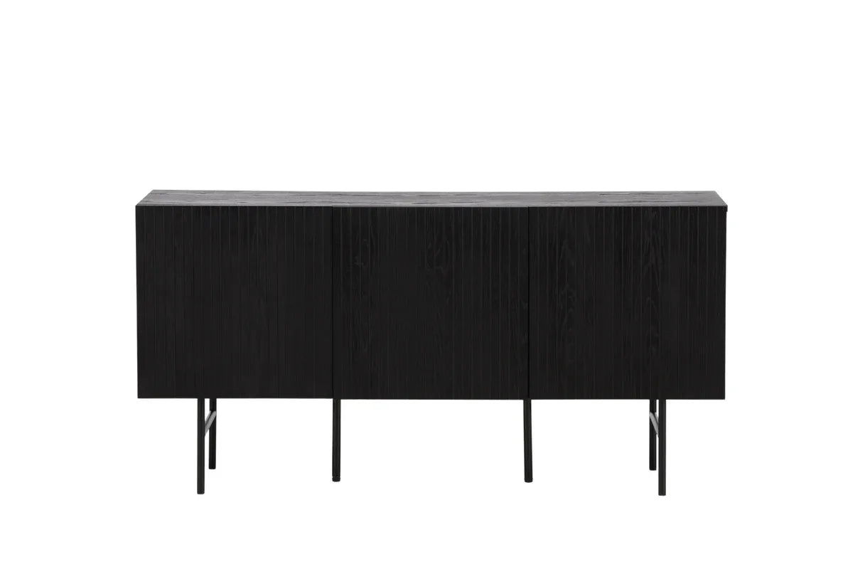 Björkön Skåp 42 x 75 x 150 Svart - HemHyddan