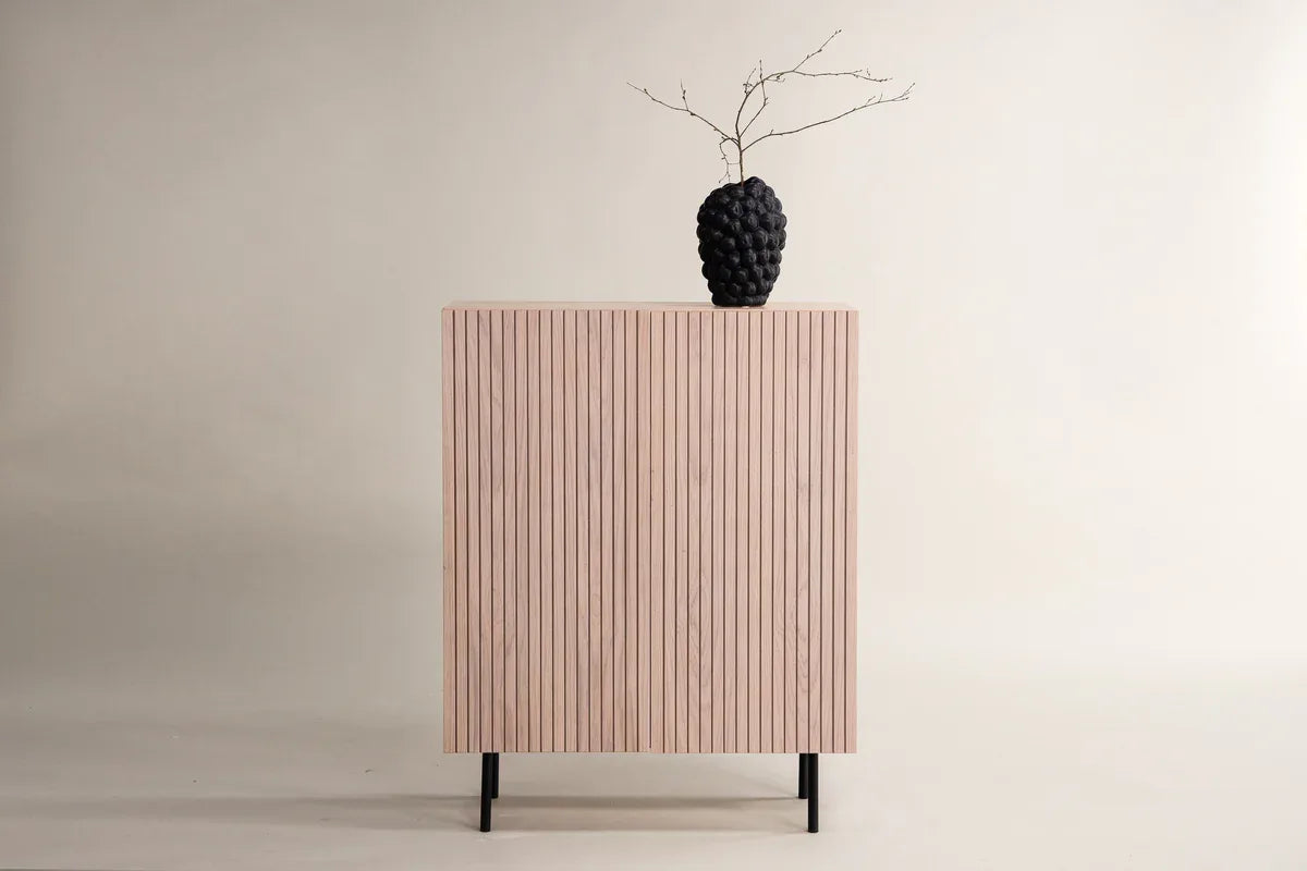 Björkön Skåp 30 x 103 x 80 Vitputsad - HemHyddan