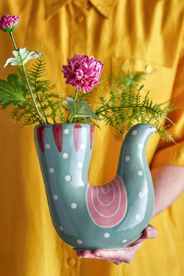 Trudy Vas Multifärgat Stengods Bloomingville