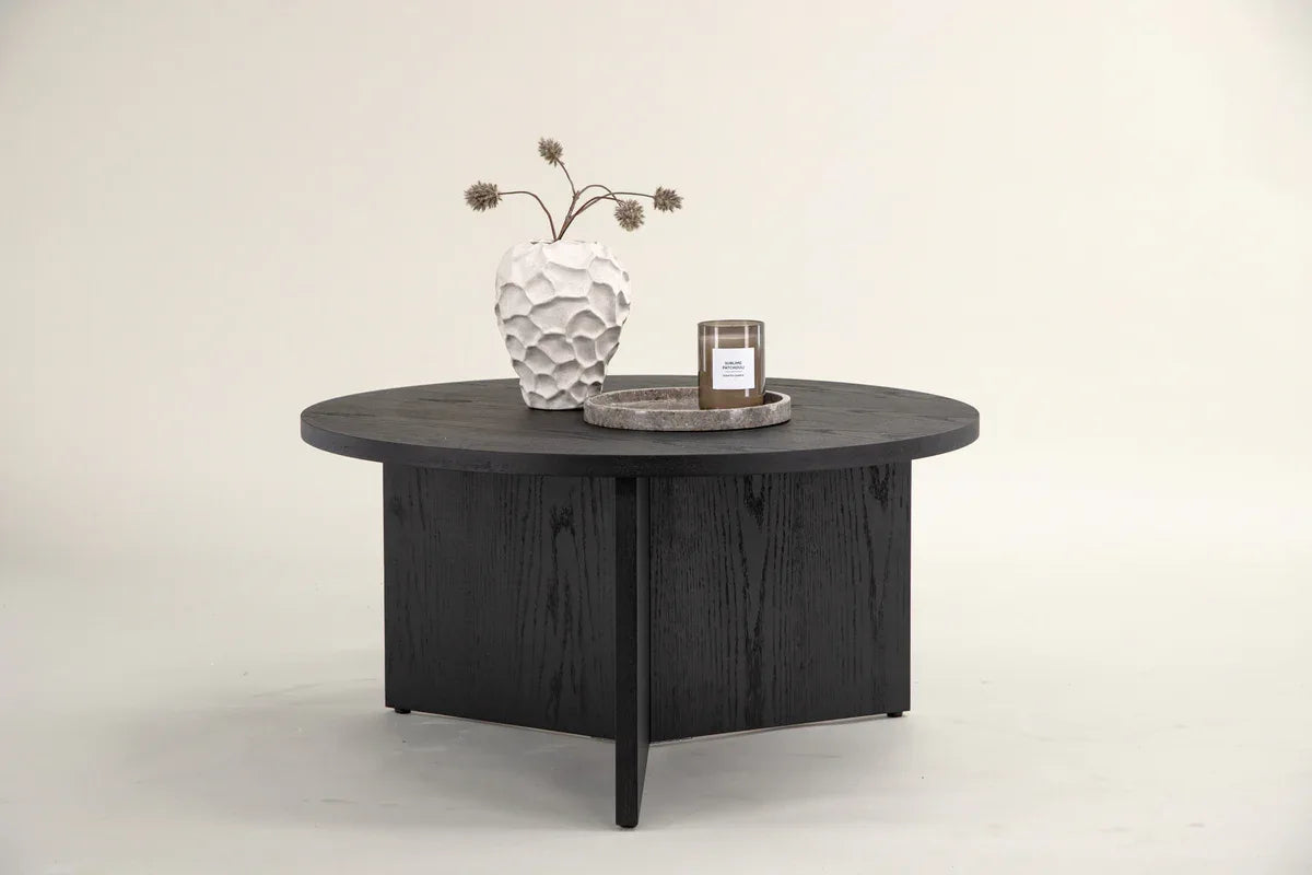 Venture Design Saltö Soffbord ⌀65 Svart VENTURE DESIGN