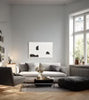 Cartus 3D Väggkonst 120×80 cm – Svartvit Relieftavla Eightmood