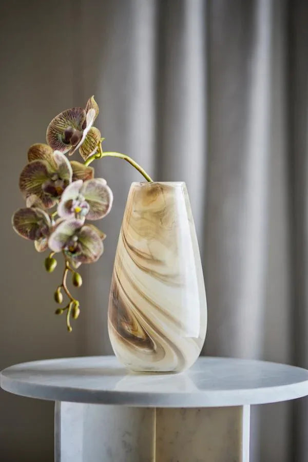 Algar Vas Glas Brun Bloomingville