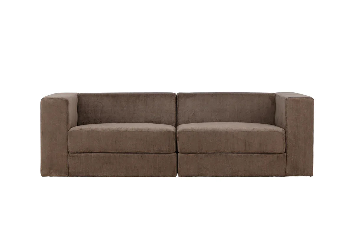 Lumi 3-sits soffor Brun - HemHyddan