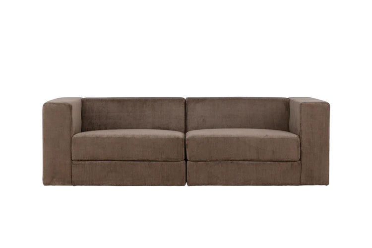 Lumi 3-sits soffor Brun - HemHyddan