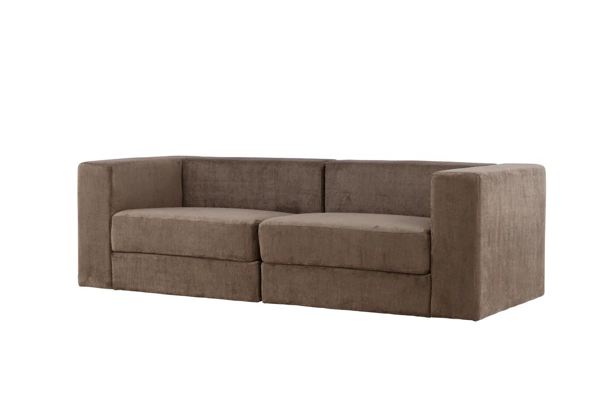 Lumi 3-sits soffor Brun - HemHyddan