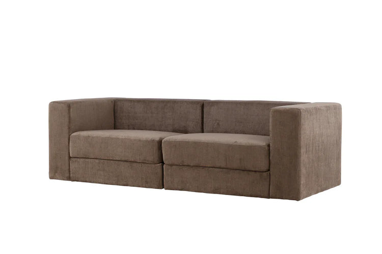 Lumi 3-sits soffor Brun - HemHyddan