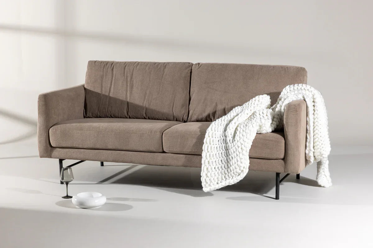 Sky 3-sits soffa Brun - HemHyddan