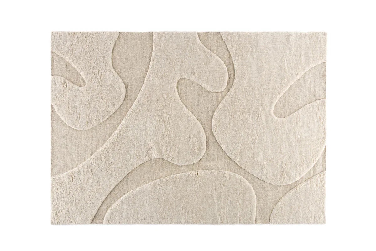 Boone Rektangulära Mattor 290 × 200 Beige - HemHyddan