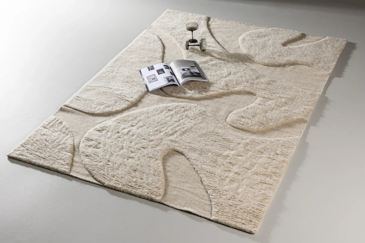 Boone Rektangulära Mattor 290 × 200 Beige - HemHyddan