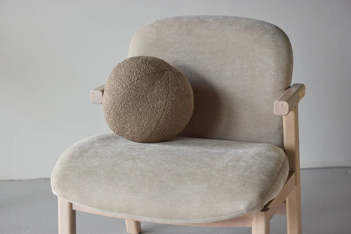 Venture Design Rile Ottoman Fåtölj 60 x 42 x 70 Beige VENTURE DESIGN