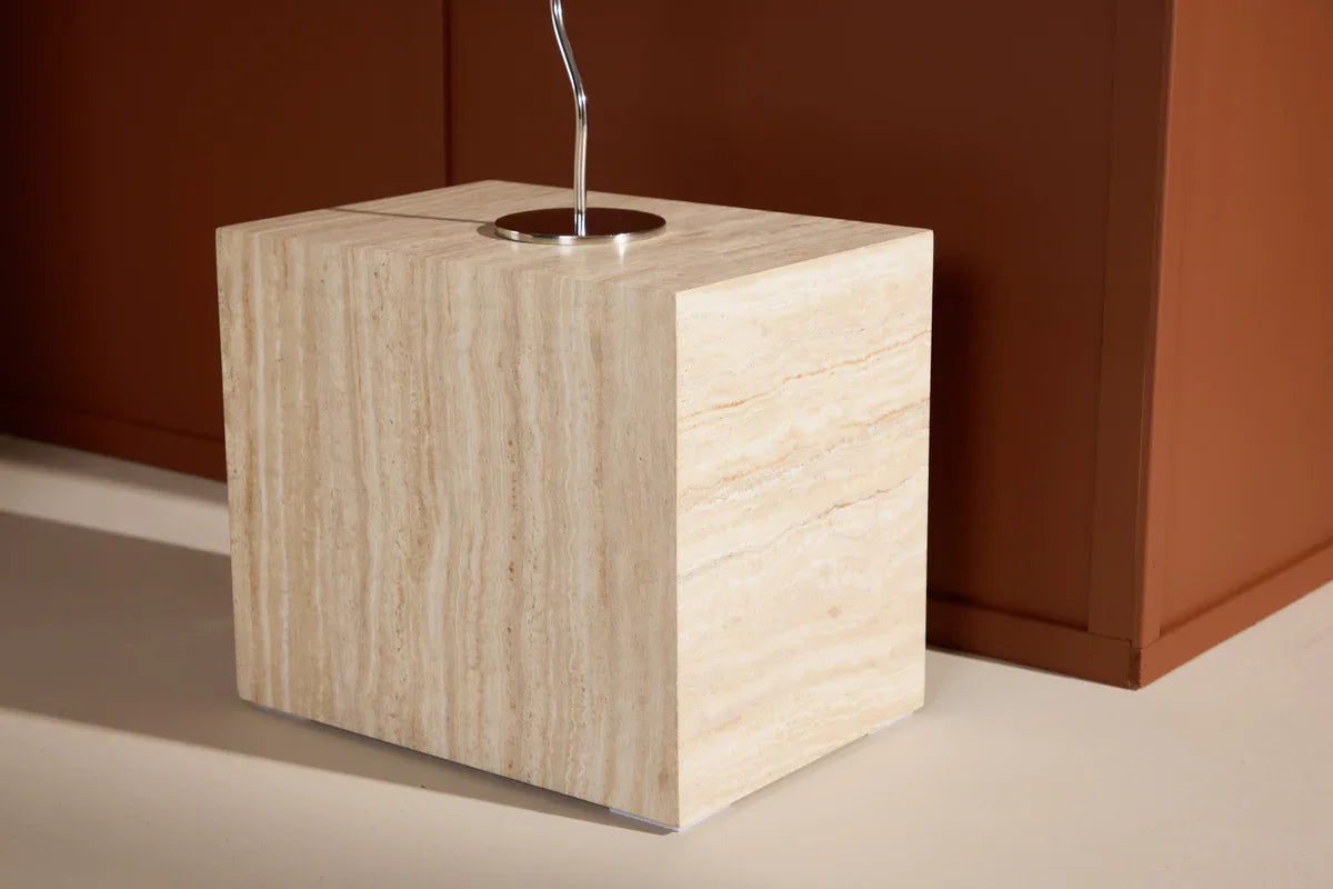York Sidobord 35 x 25 Beige - HemHyddan