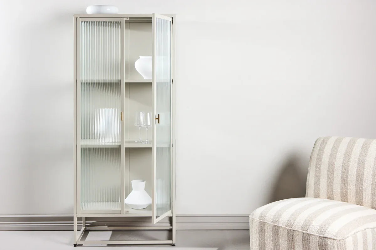 Garis Skåp 40 x 160 x 70 Beige - HemHyddan