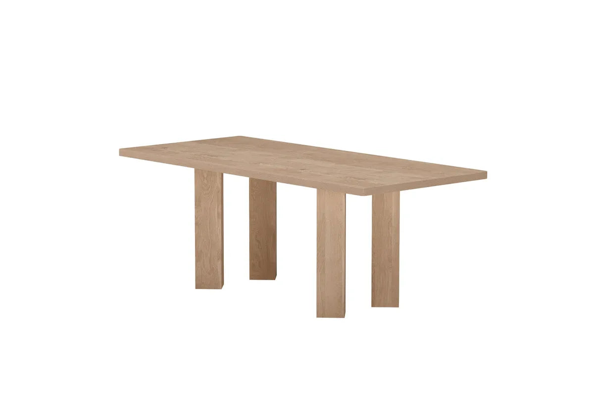 LILLEHAMMER Matbord 200x90 – Natur | Rektangulärt MDF‑bord VENTURE DESIGN