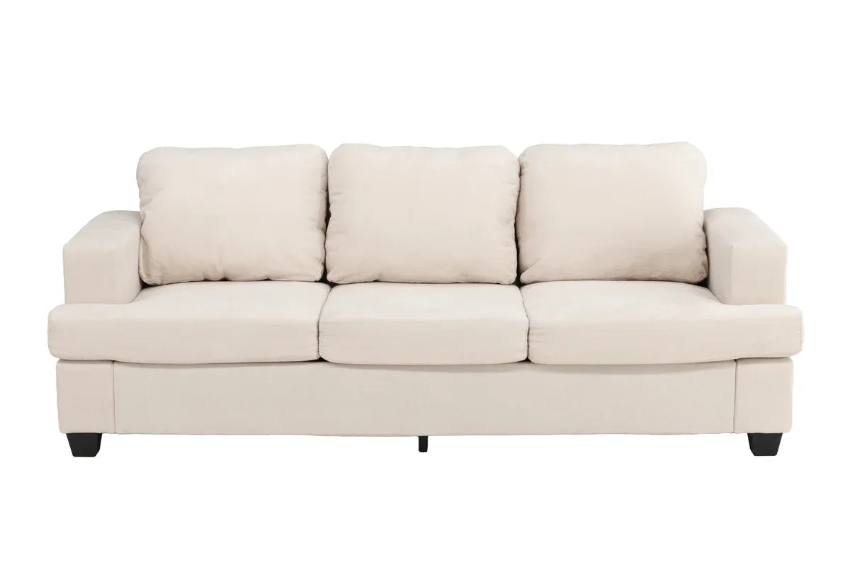 Sani 3-sits soffa Greige - HemHyddan
