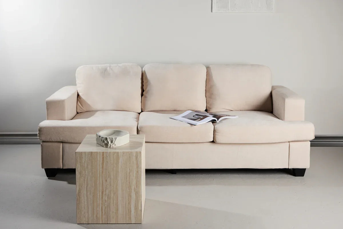 Sani 3-sits soffa Greige - HemHyddan
