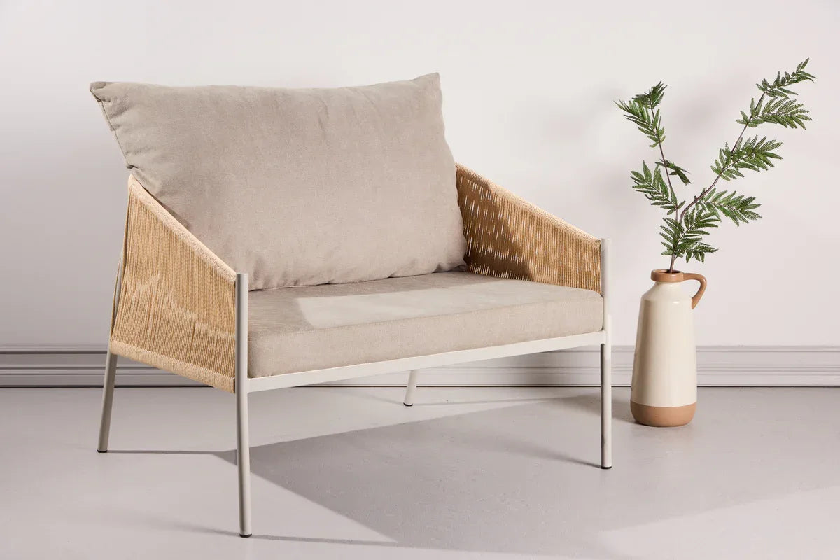 Louie Fåtöljer Beige - HemHyddan