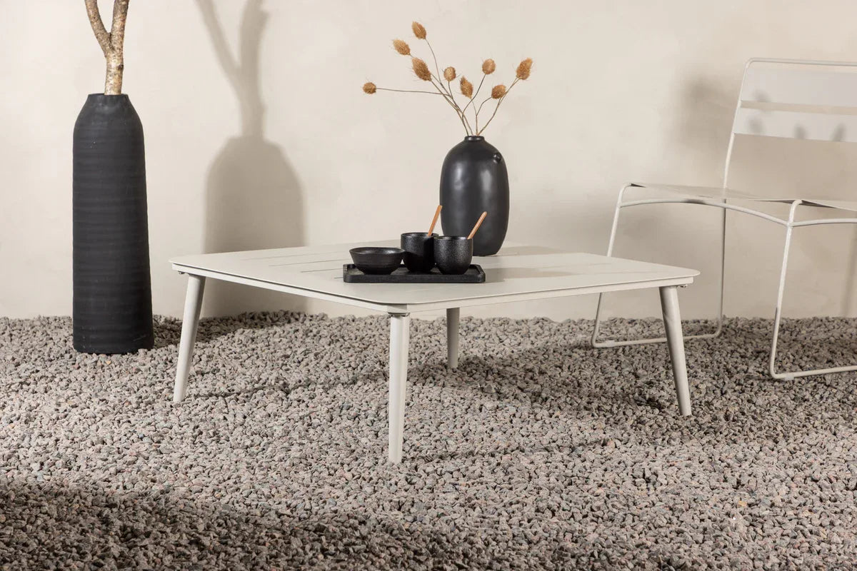 Lina Soffbord 90 x 90 Beige - HemHyddan