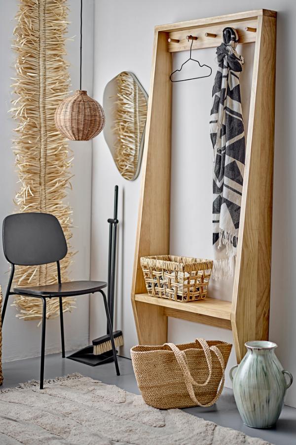 Bloomingville Monza Matstol i Svart – Plywood & Svarta Metallben Bloomingville