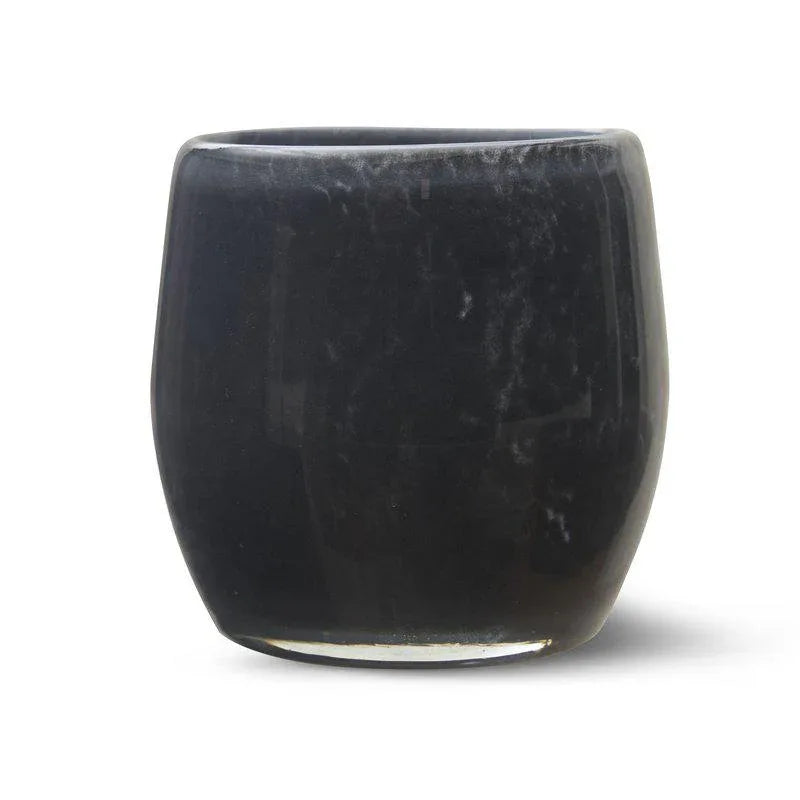 Boel & Jan Goya Ljuslykta Blå 8x8cm – Frostad Glaslykta Boel & Jan