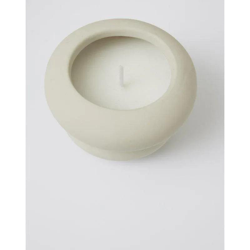 Jakobsdals DI GOMMA Doftljus Träig Salvia & Havssalt – Offwhite Keramik