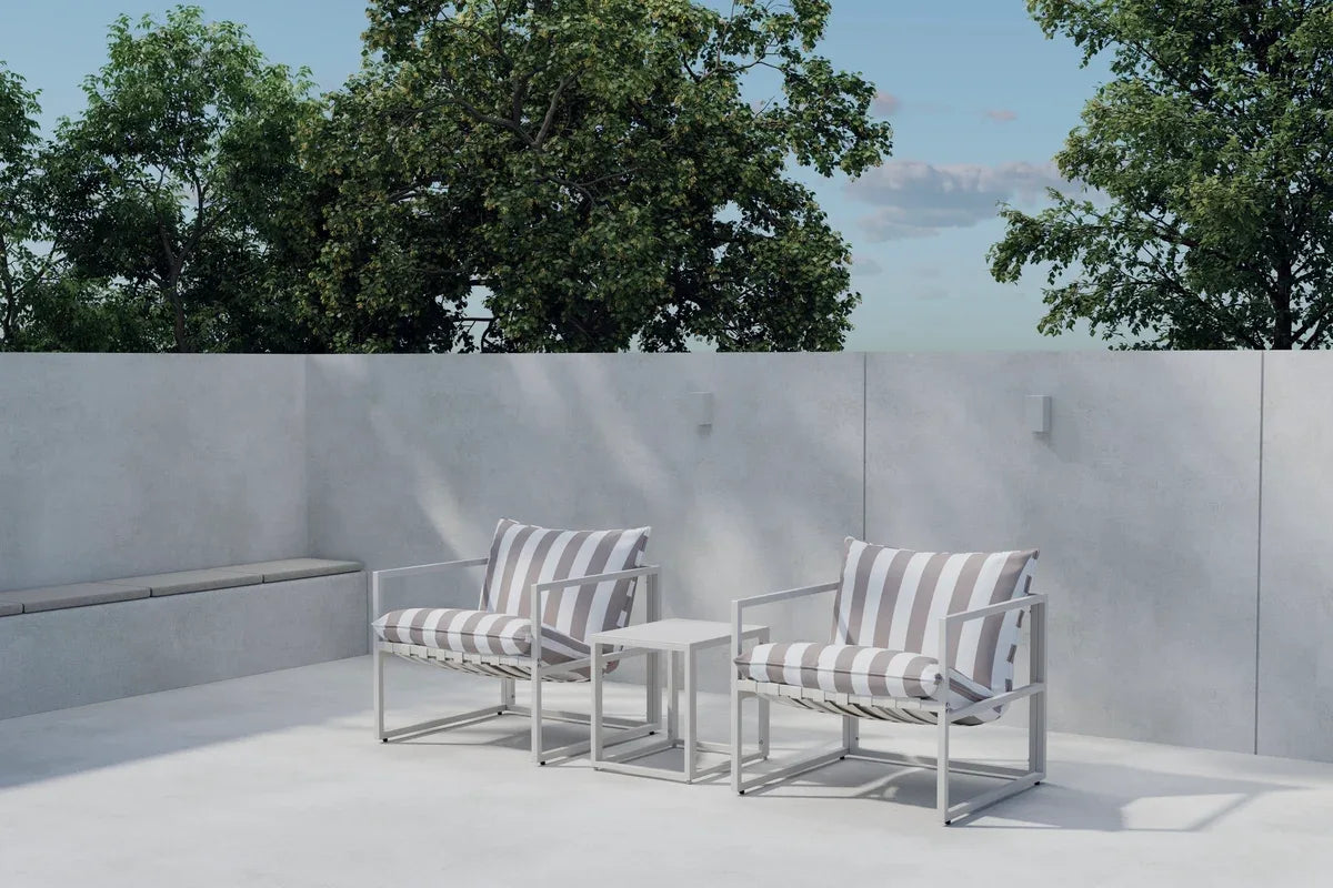 Messina Lounge Set Beige - HemHyddan