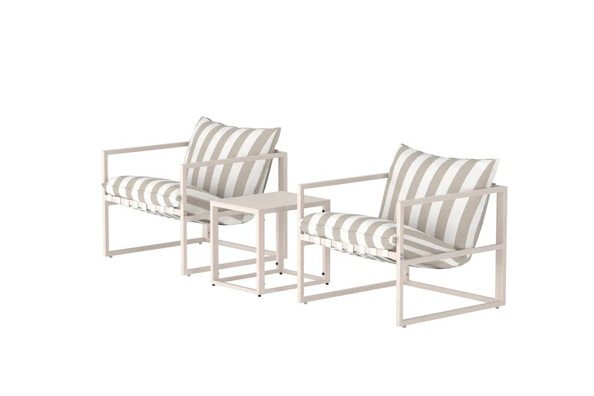 Messina Lounge Set Beige - HemHyddan