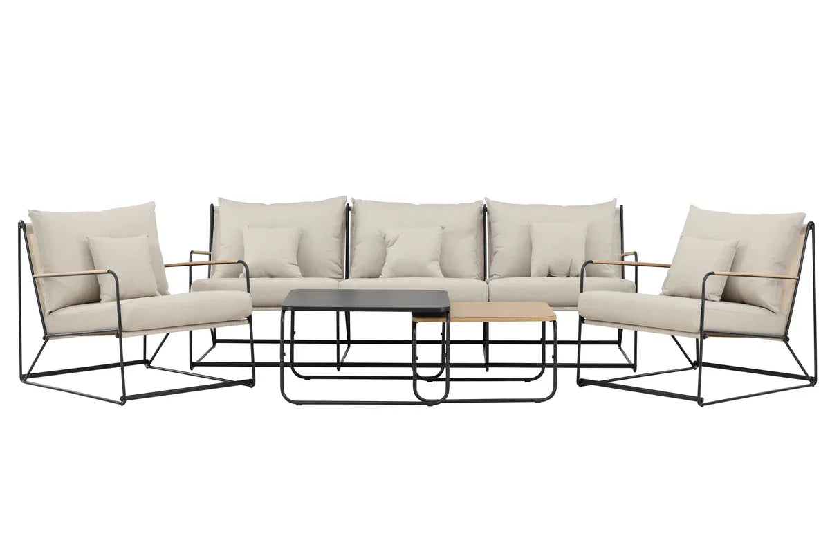 Palazzo Soffgrupper Svart Beige - HemHyddan