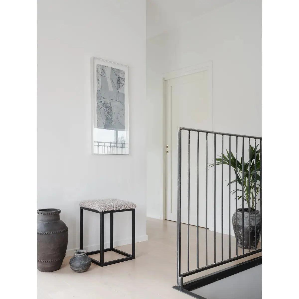 Pall S Lumme Sand / Svart Skinnwille