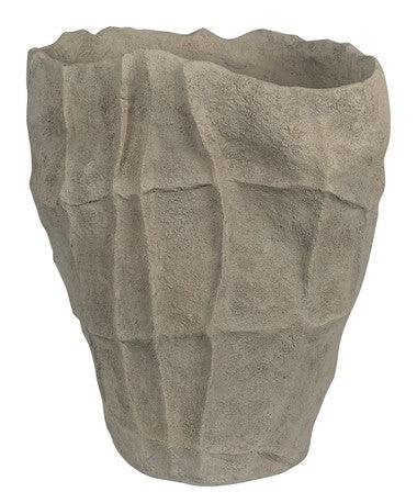 Mette Ditmer ART PIECE skulptural vas i stenresin – Sand Mette Ditmer