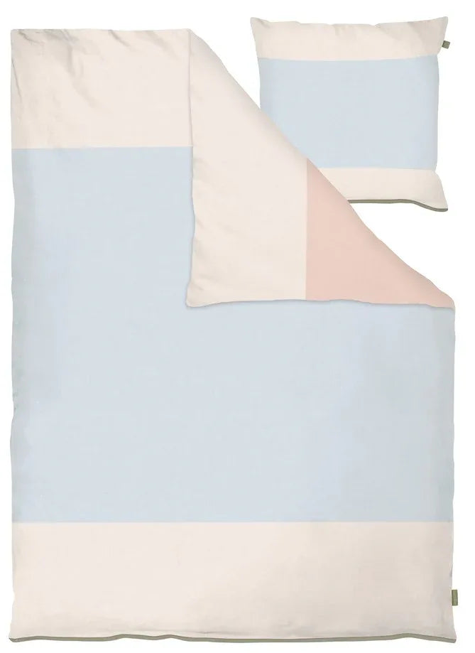 Mette Ditmer COLORE bäddset 140x200 – 100% ekologisk bomull percale Mette Ditmer